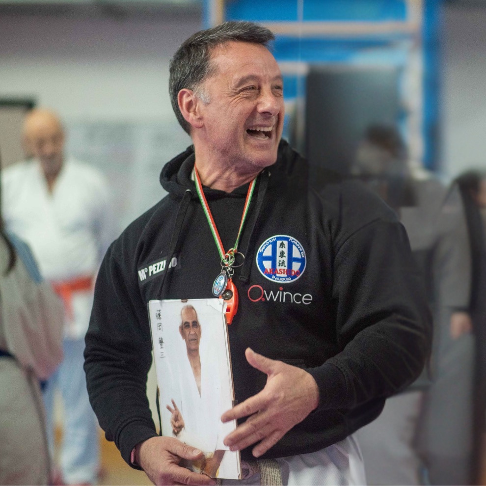 Il Maestro Sascia Pezzino, 6° Dan FIJLKAM